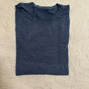 LuLulemon Blue Athletic T-Shirt